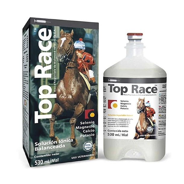 TOP RACE 530ml – Suplemento para Caballos Deportivos
