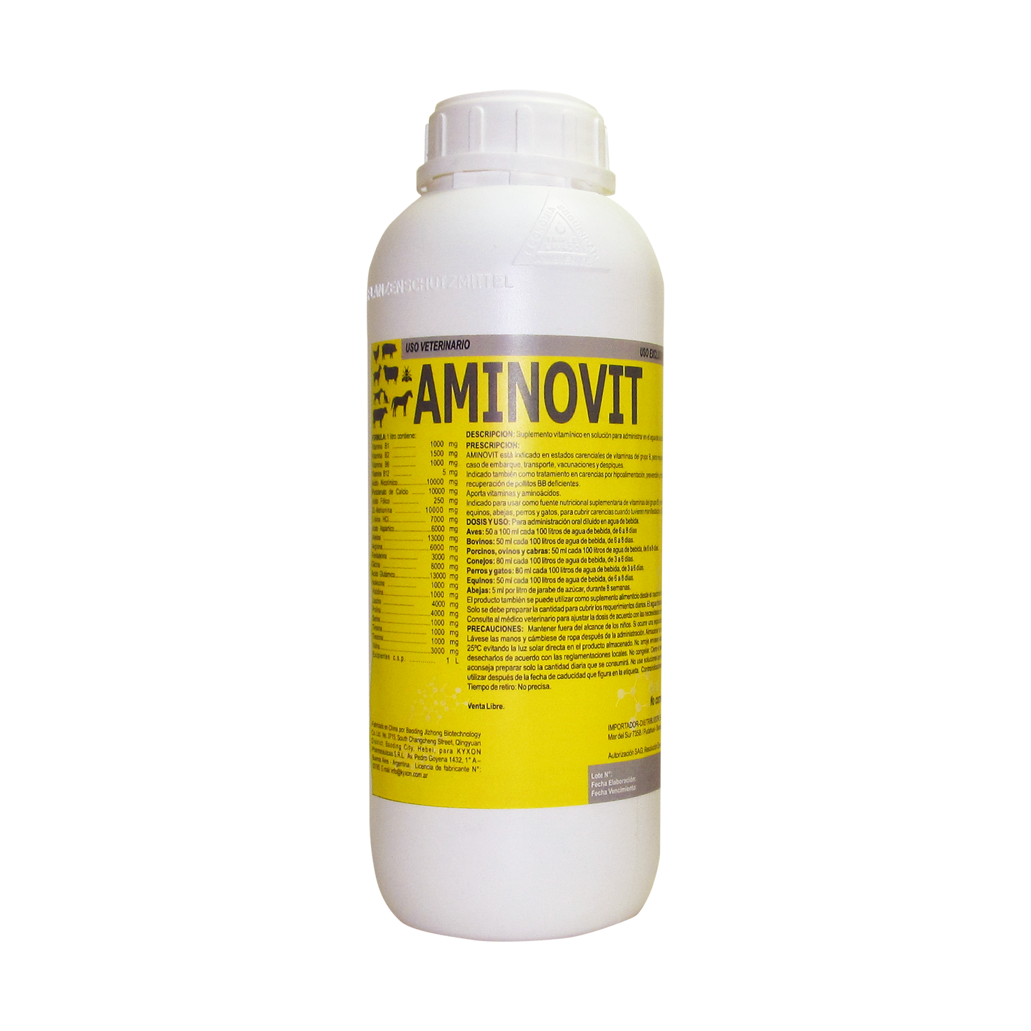 AMINOVIT 1LTA vitaminas y aminoácidos multiespecies / abejas