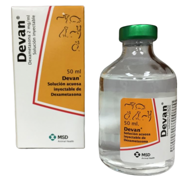 DEVAN 50 ML INY - DEXAMETASONA 2 MG/ML - MSD