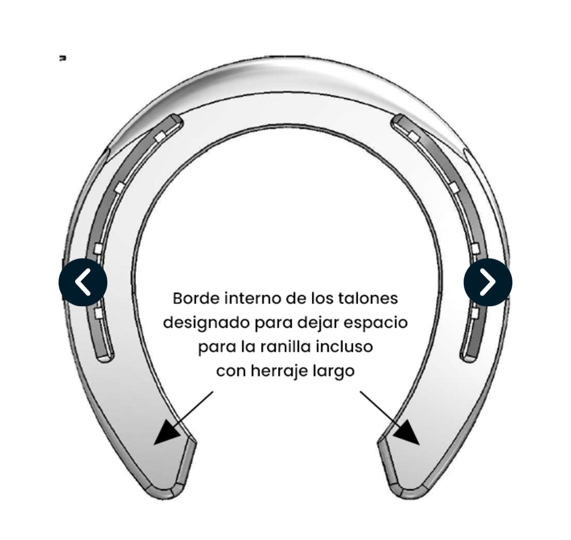 Manos Sport Anchas con 2 pestañas