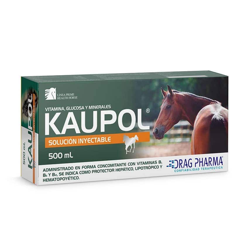 Kaupol® Equino INYECTABLE Vitaminas, Glucosa y Minerales