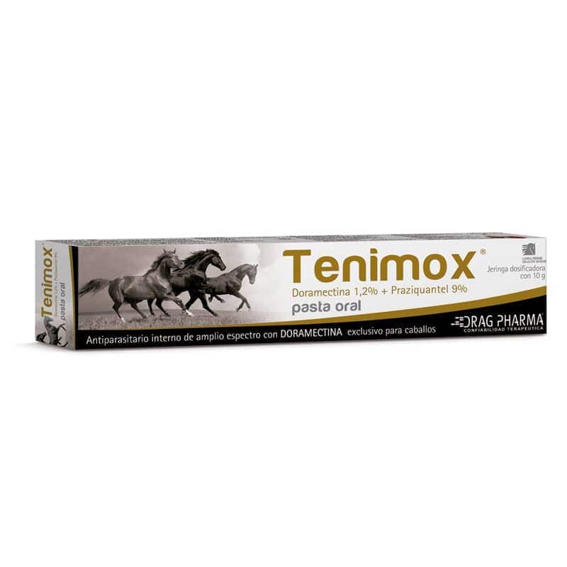 TENIMOX 10 G - DORAMECTINA 1.2% + PRAZIQUANTEL 9%