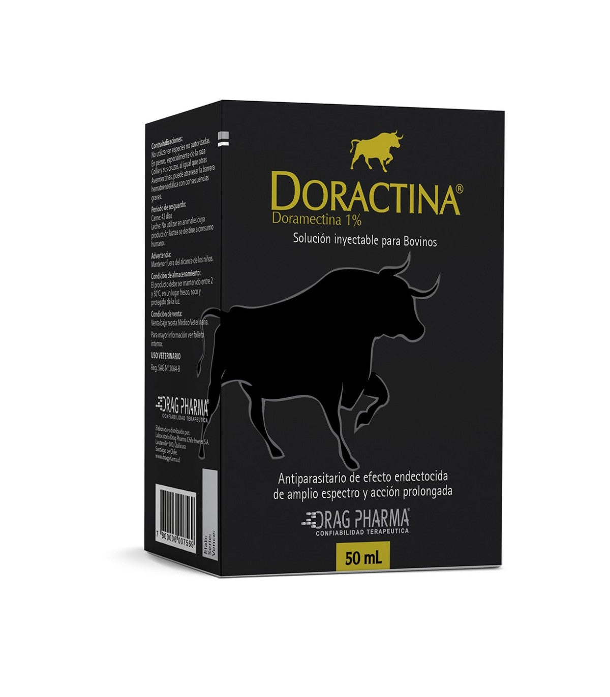 DORACTINA 1% 50ML - DORAMECTINA 1% - DRAGPHARMA
