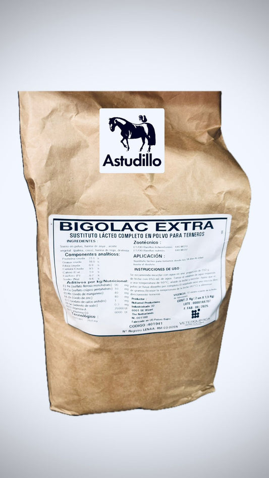 Sustituto Lácteo Premium para Terneros Bigolac 3kg