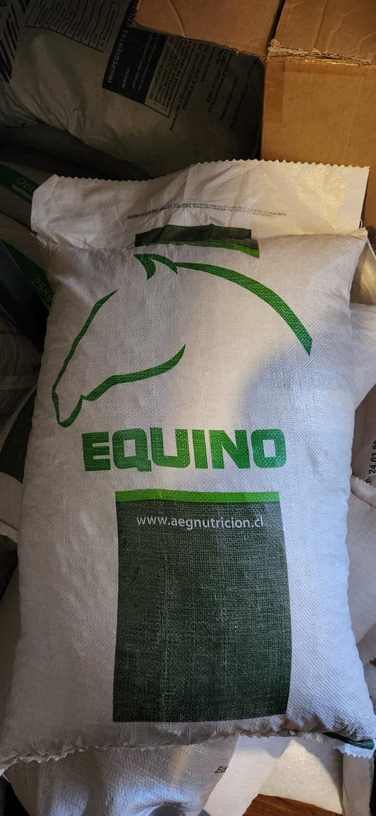 Alimento para Equino EL GLOBO Mantención Saco 25 Kg