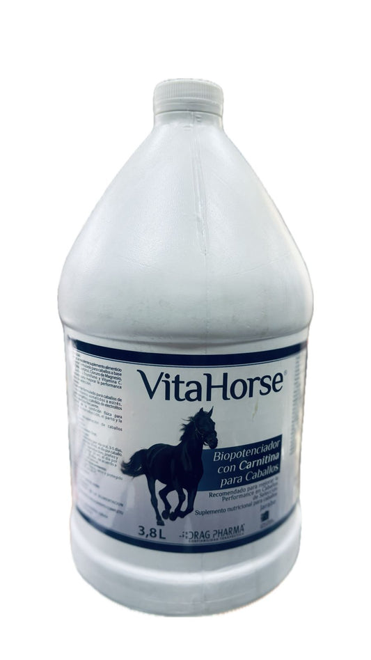Vitahorse® Biopotenciador con CARNITINA para caballos Jarabe 3,8 LT