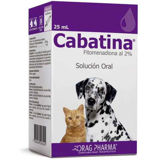 Cabatina® Solución Oral Antihemorrágico Fitomenadiona2 % oral