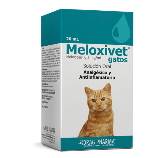 Meloxivet® Gato  Analgésico y Antiinflamatorio /MELOXICAM ORAL