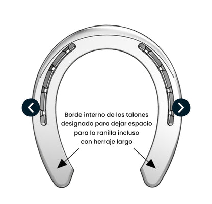 Manos Sport Angostas sin pestañas