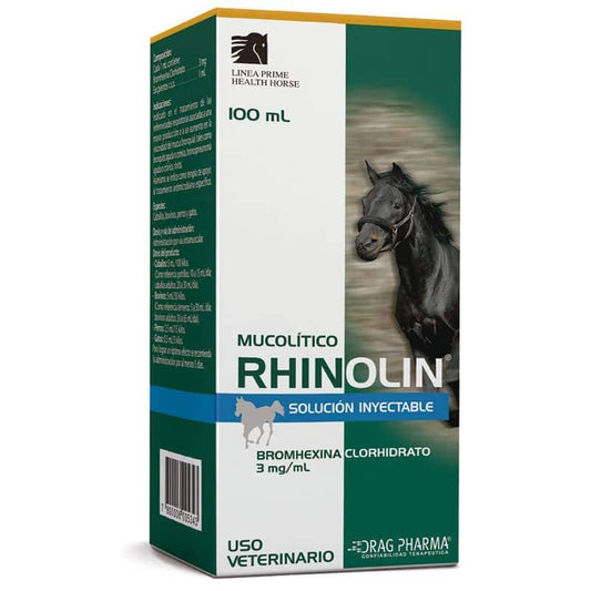 RHINOLIN INY 100 ML - BROMHEXINA CLORHIDRATO 3 MG/ML - DRAGP