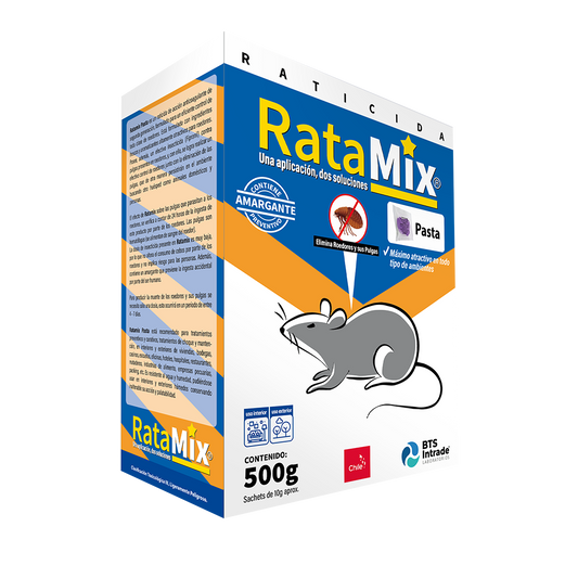 RATAMIX PASTA Rodenticidas 500 grs