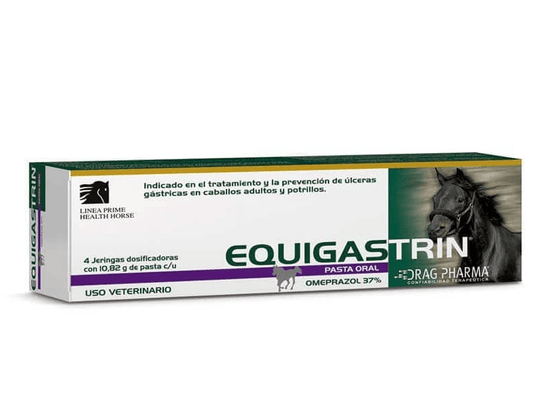 EQUIGASTRIN PASTA ORAL - OMEPRAZOL 37% - DRAGPHARMA