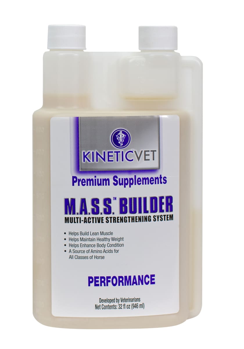M.A.S.S. BUILDER 946 ml Anabólico Natural y Estimulante del Apetito para Caballos