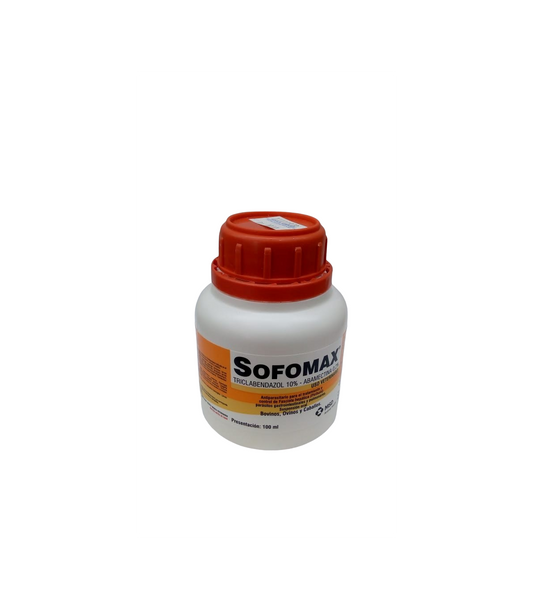 SOFOMAX 100ML - TRICLABENDAZOL 10% - ABAMECTINA 0.2% - DISTRIVET