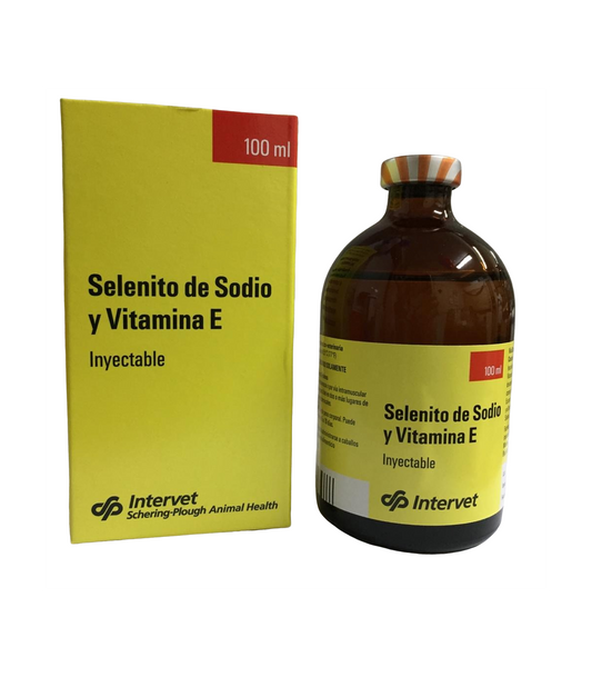 SELENITO DE SODIO Y VITAMINA E 100 ML INY - INTERVET